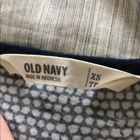 Blue polka dot tank top - Picture 3 of 4